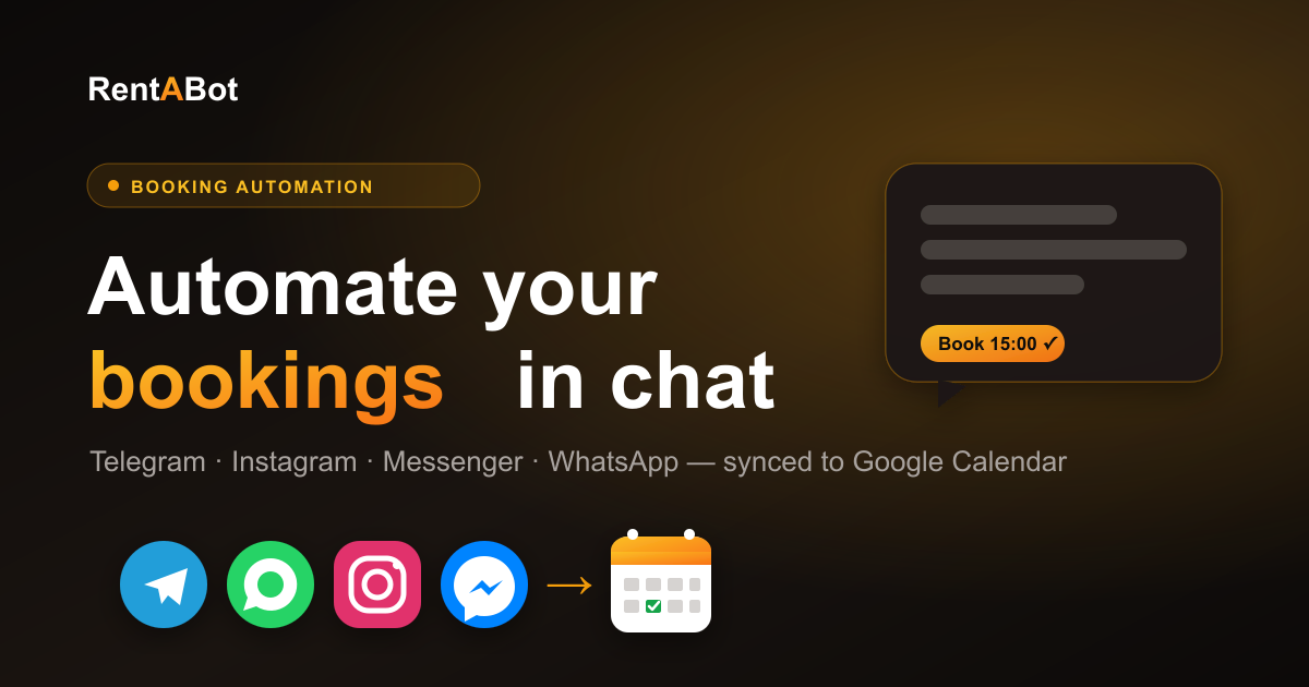 So automatisieren Sie Ihre Buchungen mit Messaging-Apps im Jahr 2026