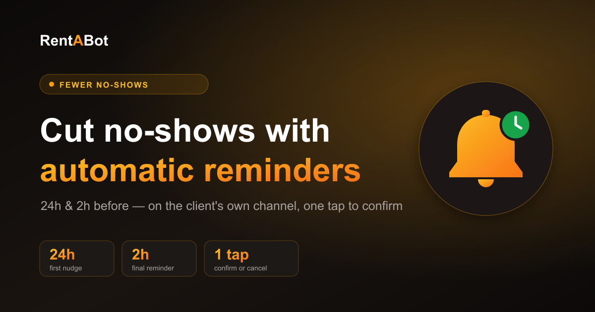 How to Reduce No-Shows with Automatic Appointment Reminders